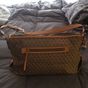 Dooney and Bourke tan satchel